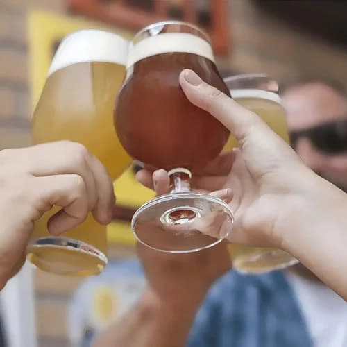Vasos De Cerveza Nadir Dublin Vidrio 400 Ml Set X6 — imagen 9 de 12