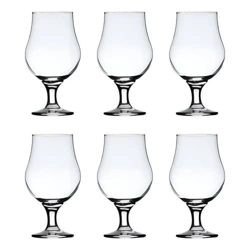 Vasos De Cerveza Nadir Dublin Vidrio 400 Ml Set X6 — imagen 11 de 12
