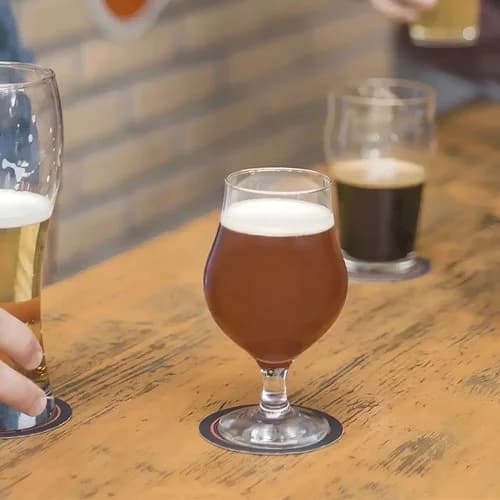 Vasos De Cerveza Nadir Dublin Vidrio 400 Ml Set X6 — imagen 10 de 12