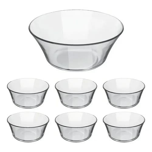 Juego De Postres Duralex Astral Vidrio Templado 7 Piezas — imagen 1 de 9