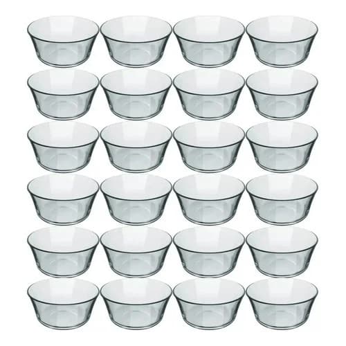 Juego De Ensaladeras Nadir Vidrio 250 Ml X24 — imagen 1 de 2