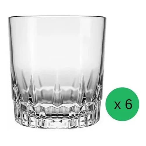 Vasos Whisky Nadir Vegas Vidrio 290 Ml Set X6 — imagen 2 de 6