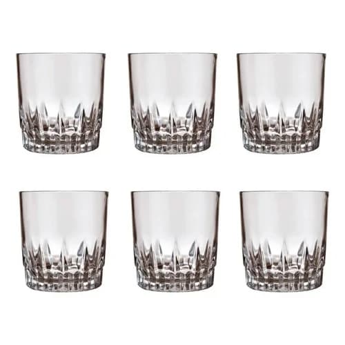 Vasos Whisky Nadir Vegas Vidrio 290 Ml Set X6 — imagen 4 de 6