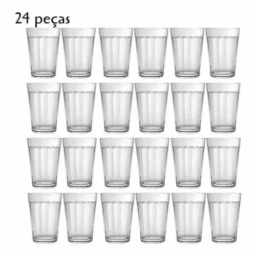 Vasos Americano Nadir Vidrio 190 Ml Set X24