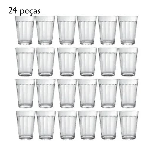 Vasos Americano Nadir Vidrio 190 Ml Set X24