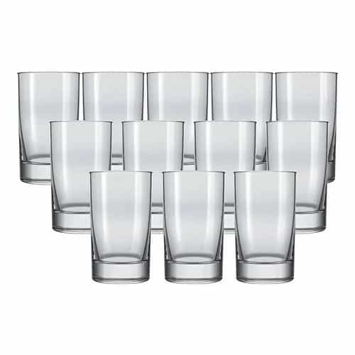 Vasos Nadir Bristol Vidrio 200 Ml Pack X12