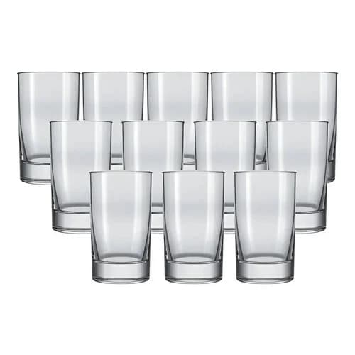 Vasos Nadir Bristol Vidrio 200 Ml Pack X12 — imagen 1 de 4