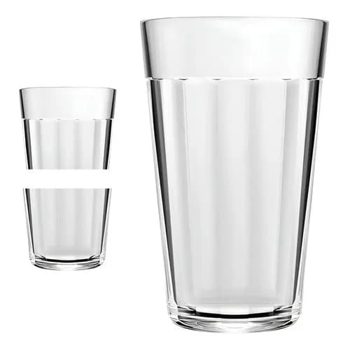 Vaso Americano Nadir Vidrio 345 Ml Pack X12 — imagen 2 de 5