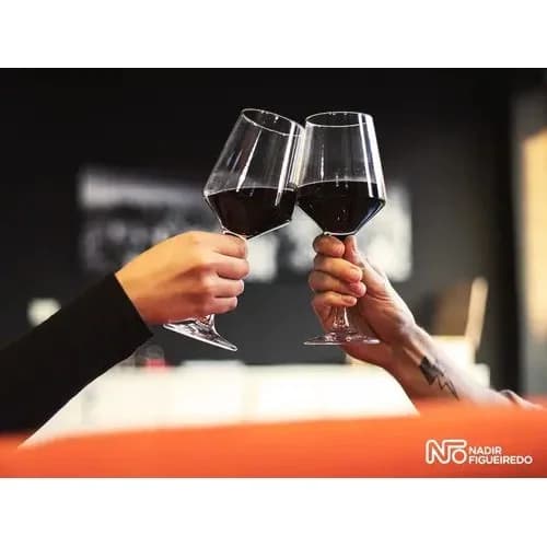 Copa Copón Vino Nadir Brunello Vidrio 490 Ml Set X6 — imagen 4 de 5