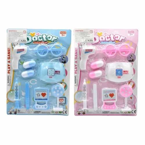 Set De Doctor Infantil Juguete 9 Piezas En Blíster