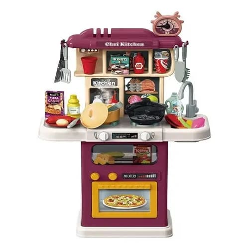 Cocina Infantil Juguete Con Luz Y Sonido 64 Piezas — imagen 2 de 5