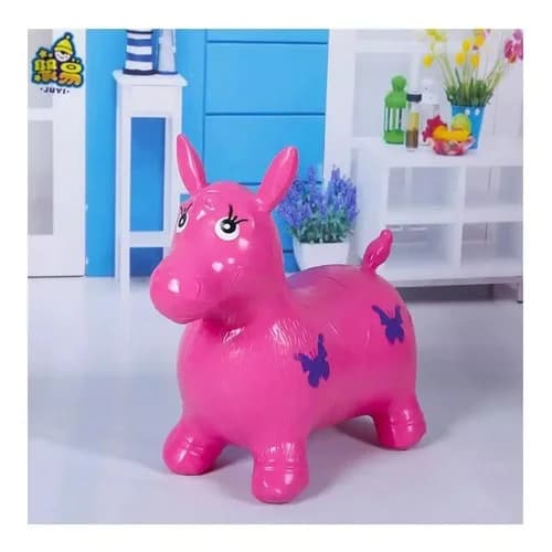 Burrito Saltarín Inflable De Goma Juguete 55 X 45 X 23 Cm — imagen 4 de 6