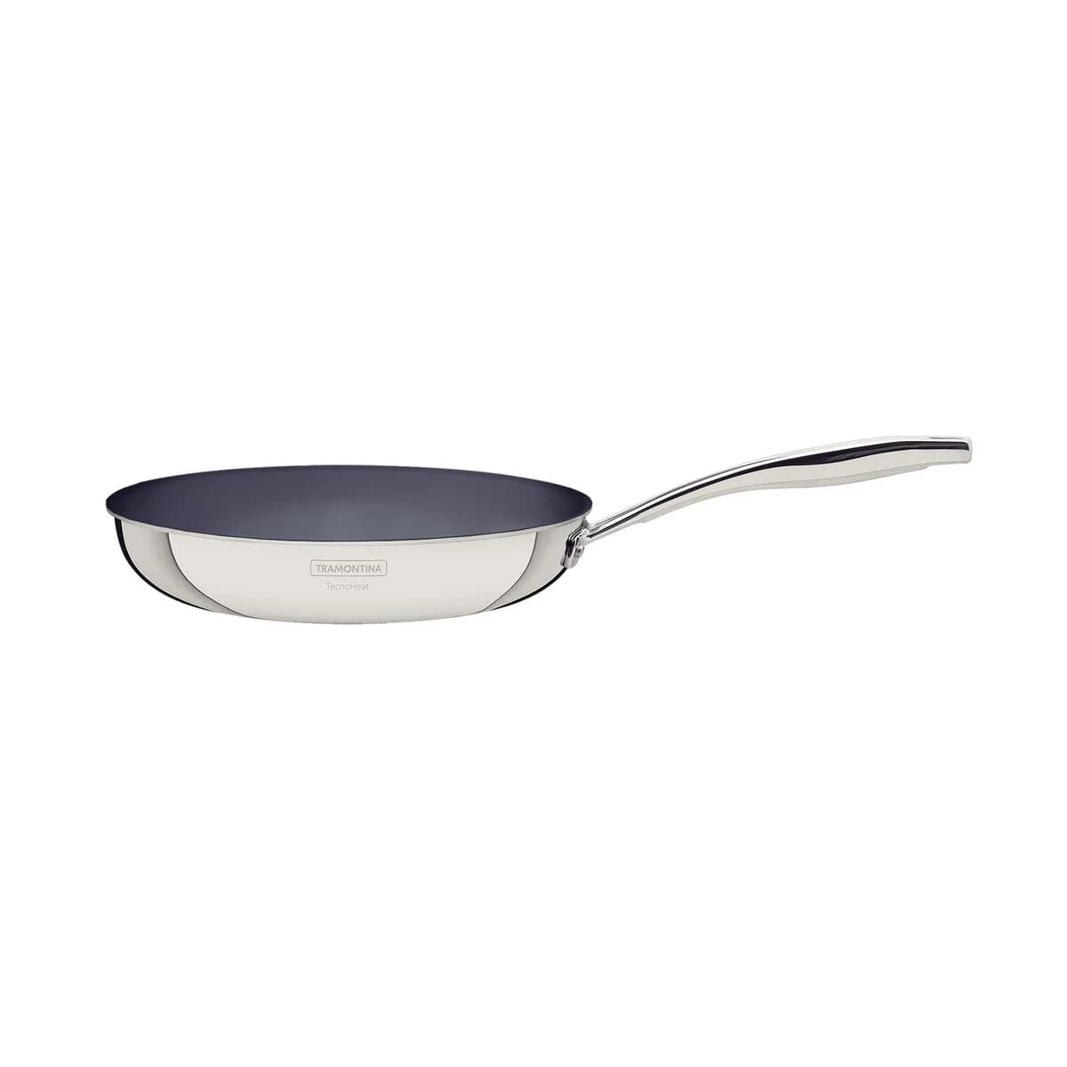 Sartén Tramontina Grano Triple Fondo 20 cm 1,2 L Acero Inoxidable con Revestimiento Cerámico — Apta para Inducción