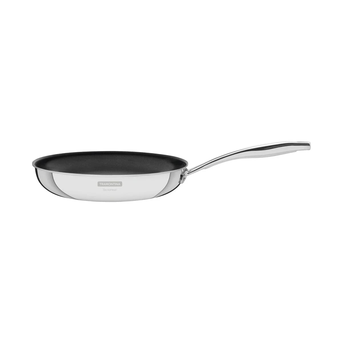 Sartén Tramontina Grano Triple Fondo 20 cm 1,2 L Acero Inoxidable Antiadherente — Apta para Inducción