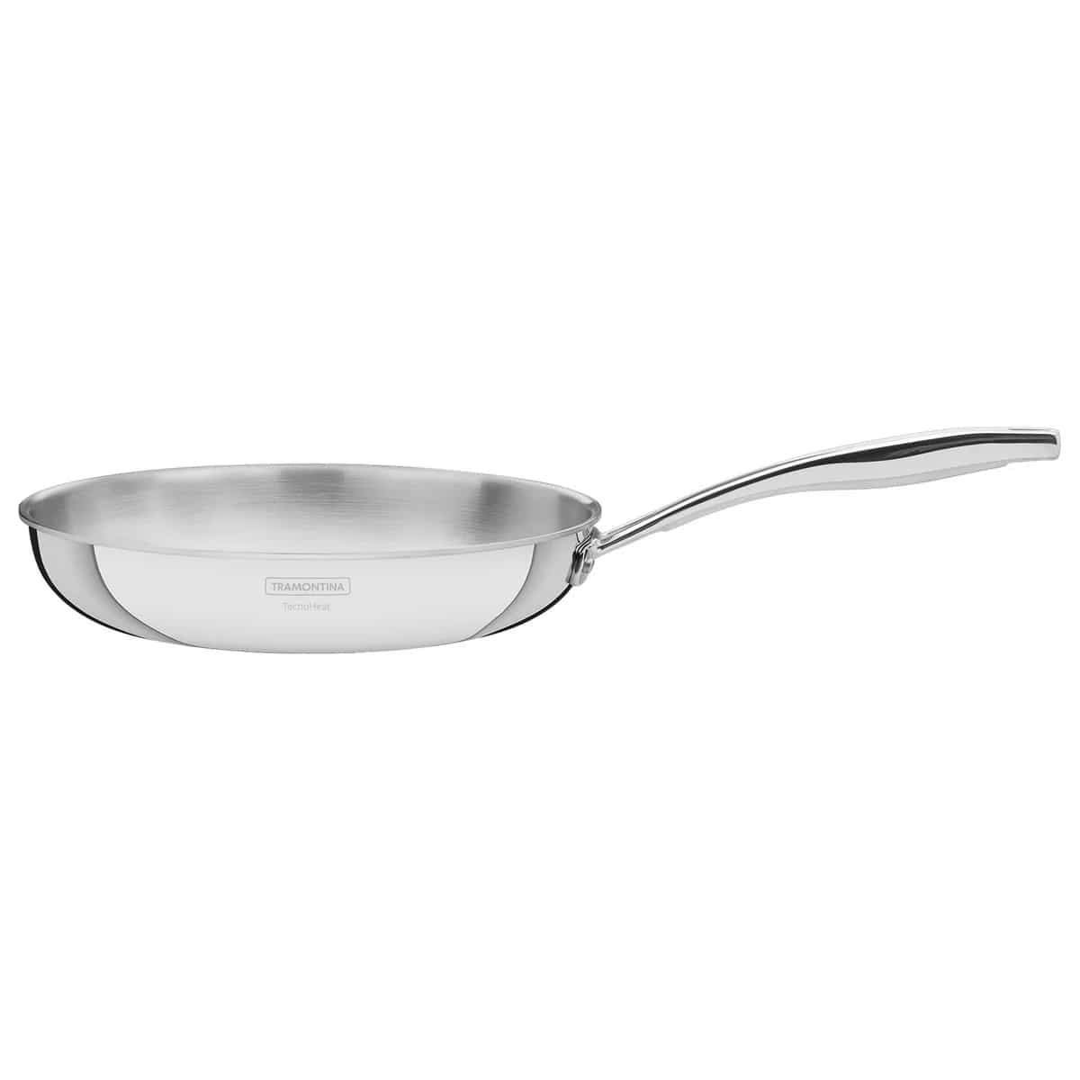 Sartén Tramontina Grano Triple Fondo 28 cm 2,8 L Acero Inoxidable 18/10 — Apta Inducción